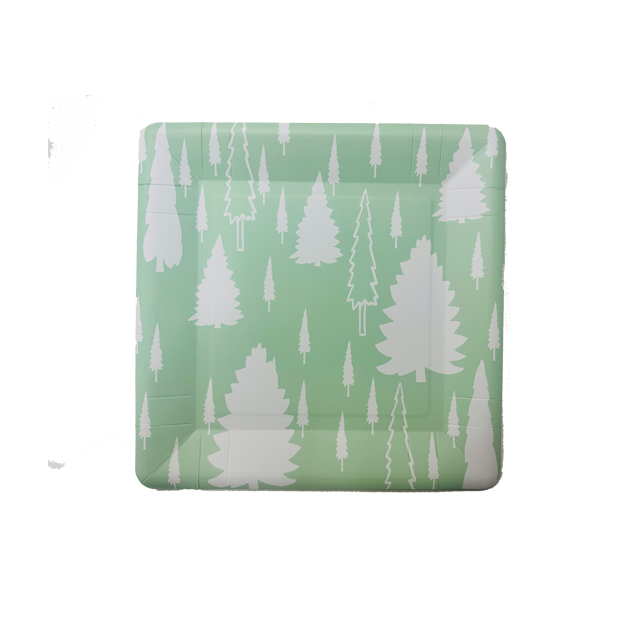 Pine Tree Dinner Plates