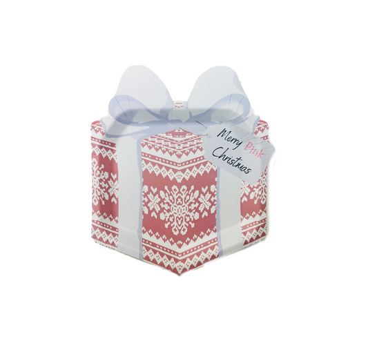 Vintage Sweater Gift Box Dessert Plates