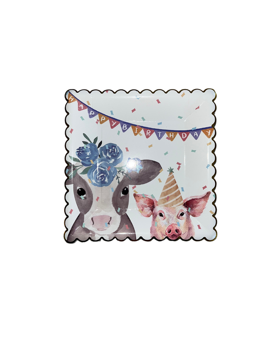 Party Animal Dessert Plates