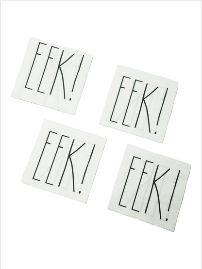 "EEK" Cocktail Napkins