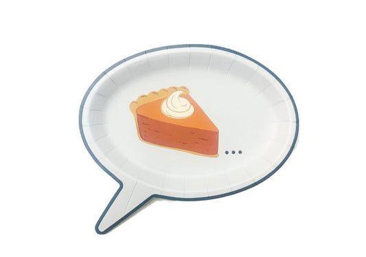 Talkin' About Pie Dessert Plates