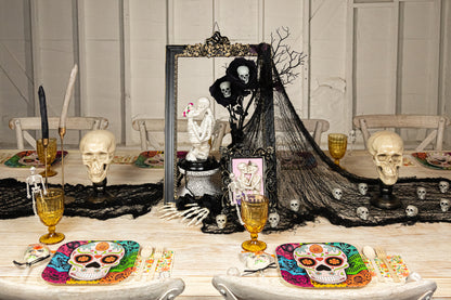 Day of the Dead Banner Dinner Plates