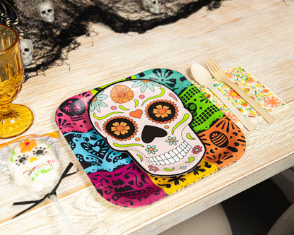 Day of the Dead Banner Dinner Plates