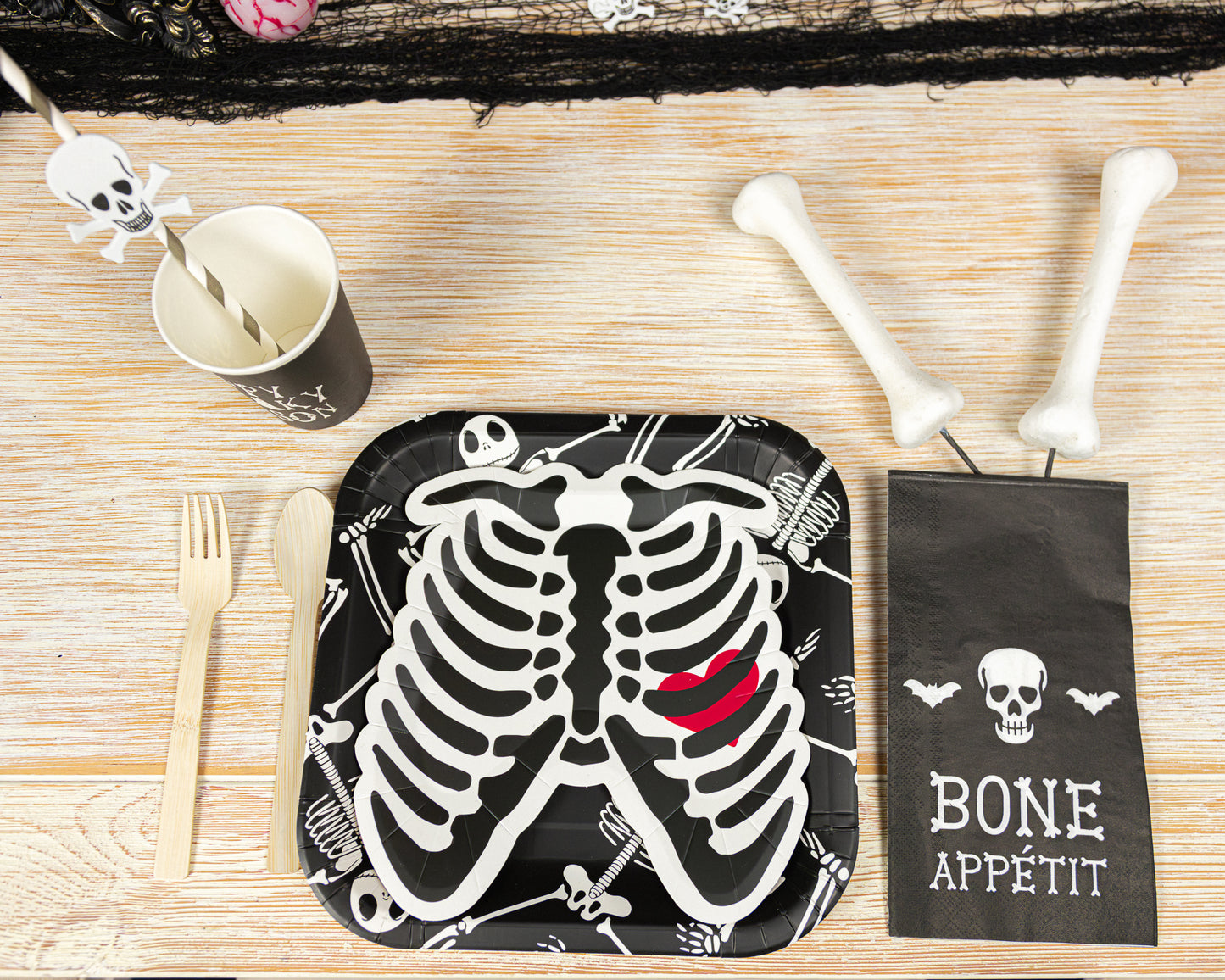 "Bone Apetít" Dinner Napkins