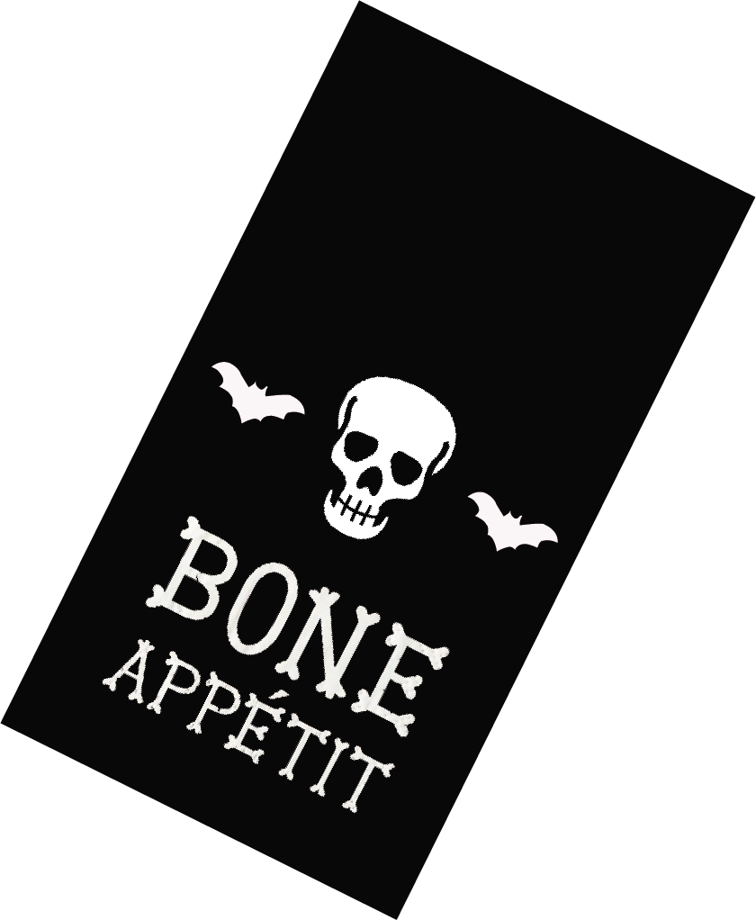 "Bone Apetít" Dinner Napkins